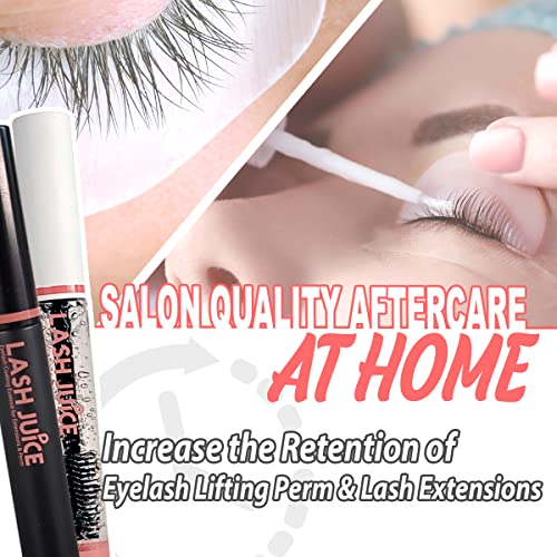 Amber Lash Lash Juice 3-in-1 Clear Lash Sealant & Nourishing Coating 15ml