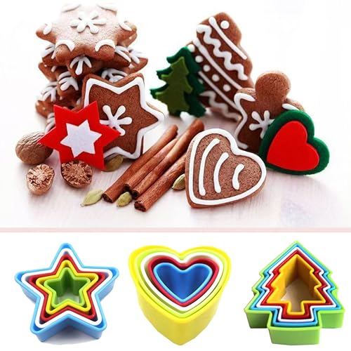 Yomfut 32-Piece Cookie Cutter Set, Multi-Shape Baking Tools