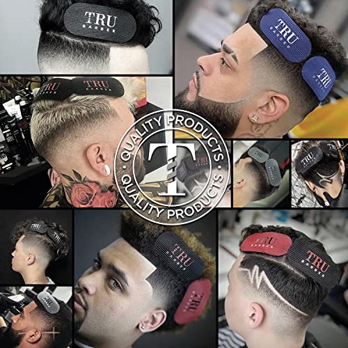 TRU BARBER Hair Grippers for Men & Women - 2pcs Non-Slip Clips