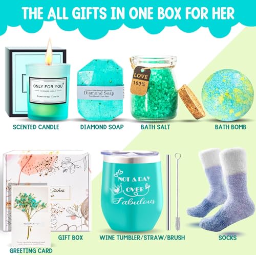 Relaxing Spa Gift Box for Women - Multi-Color Birthday Gift Set