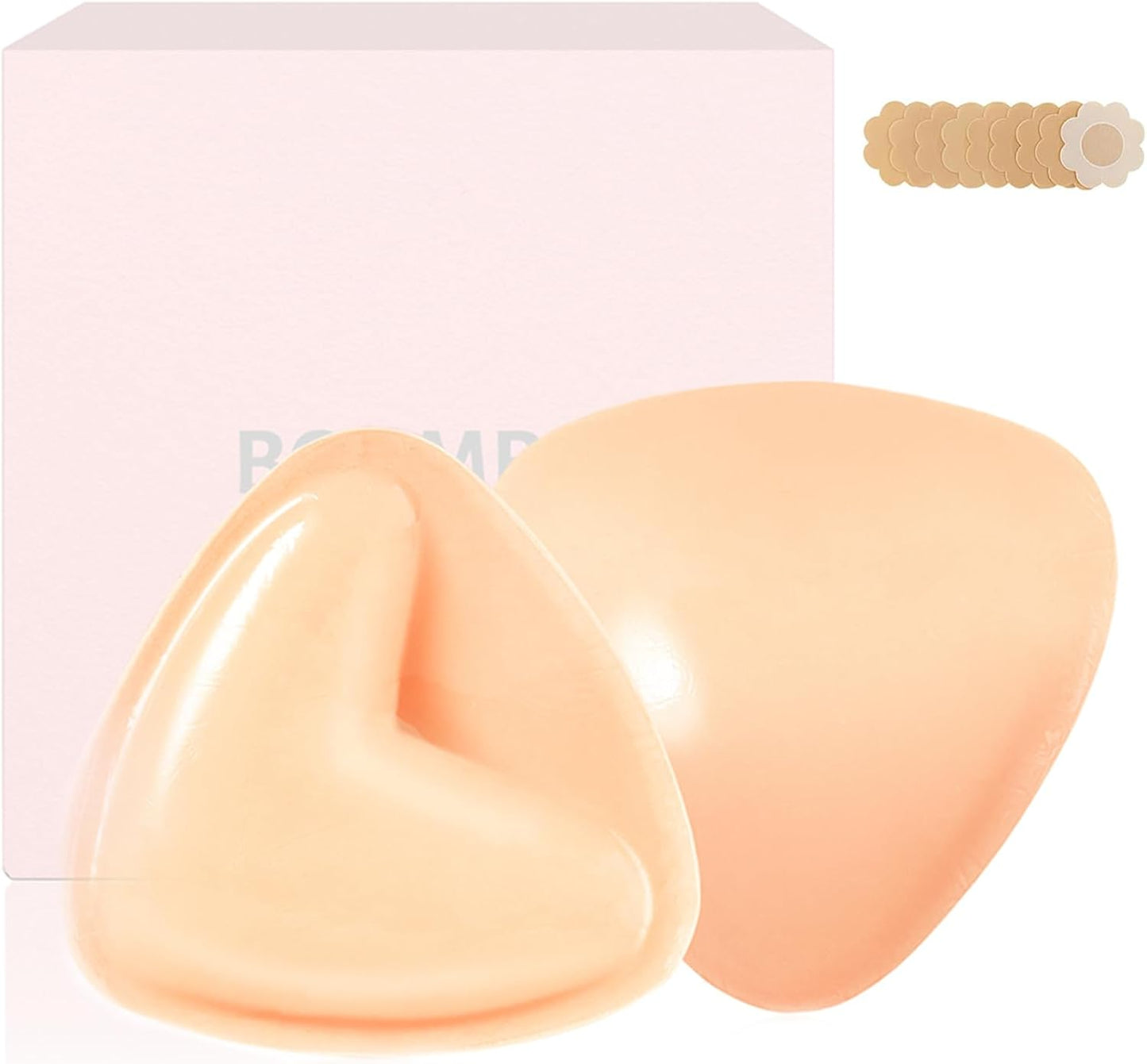 Invisible Lift Inserts - Double-Sided Sticky Bra for Ultimate Push-Up Support | Versatile for All Occasions