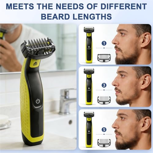 Norelco Trimmer Guide Comb Set - 12 Lengths with Storage Bag