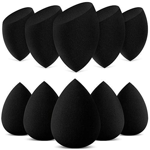 InnoGear 10-Piece Makeup Sponge Blender Set - Latex-Free Cosmetic Applicators