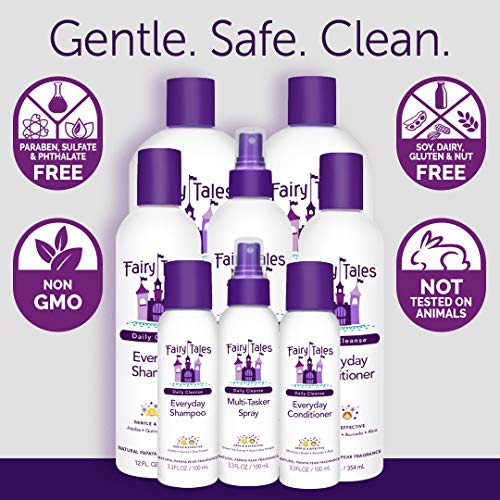 Fairy Tales Daily Cleanse Kids Conditioner - 12 oz, Moisturizing & Tangle-Free