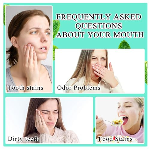 Travel Size Mouthwash Packets - 60 Count Individual Oral Care Set
