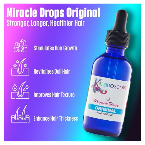 Kaleidoscope Miracle Drops Hair Growth Oil - Scalp Treatment (2oz)
