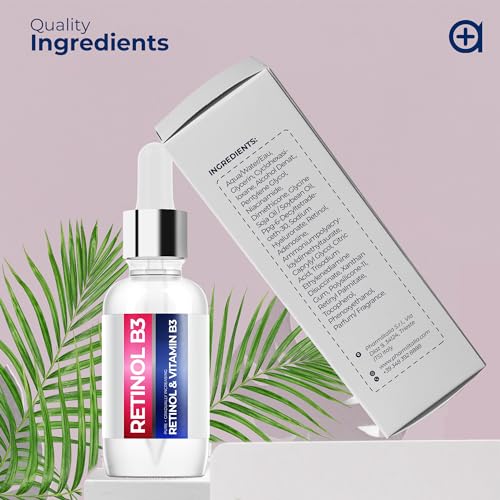 Retinol Serum for Face with Vitamin B3 - Anti Aging & Hydrating