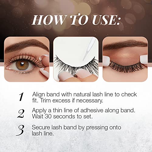 Ardell Naked Lashes 433 – Natural Flared False Eyelashes