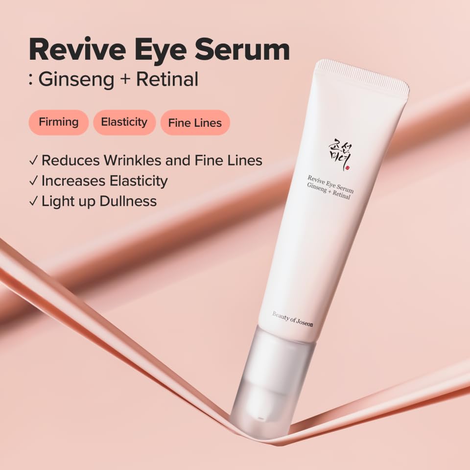 Revive Eye Serum - Retinal & Niacinamide for Dark Circles, Fine Lines & Puffiness | 30ml Korean Skincare