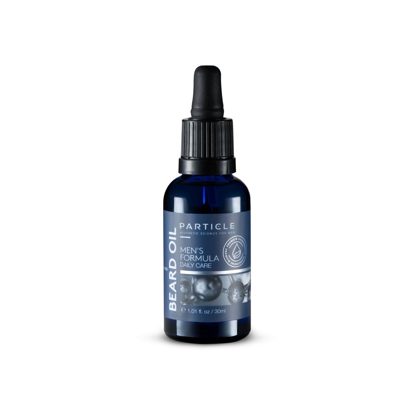 Particle Beard Oil - Soft and Itch-Free Formula with 6 Natural Oils, Argan Oil to Soften, Groom and Soothe Dry Skin (1 Oz)