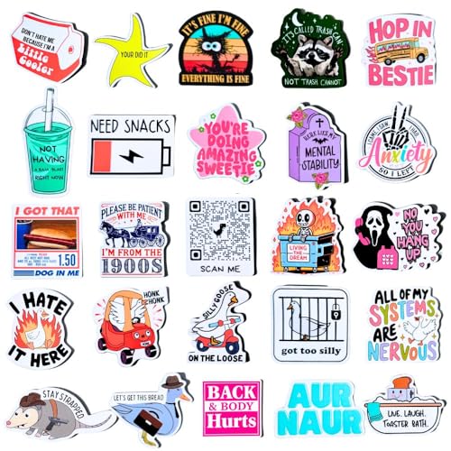 Funny Refrigerator Magnets Set - 30 Cute & Unique Designs