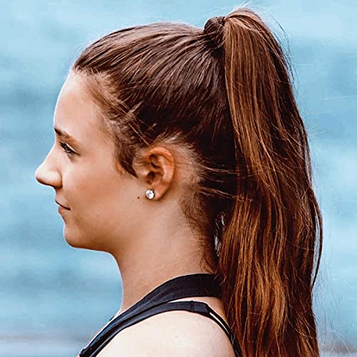 Burlybands Extra Large No-Damage Hair Ties for Thick Hair - 3 Pack