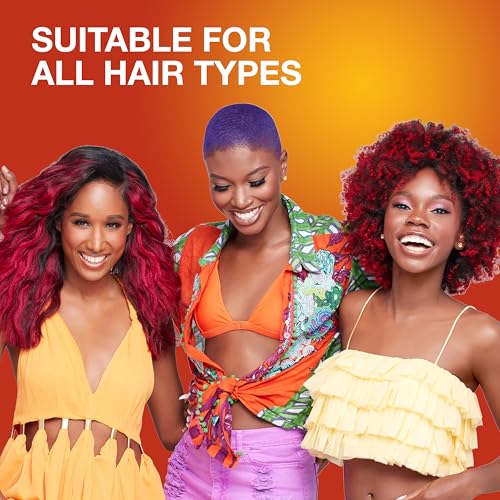 Creme of Nature Honey Hydrating Semi-Permanent Hair Dye, Fire Red - 3 Fl Oz (Pack of 2)