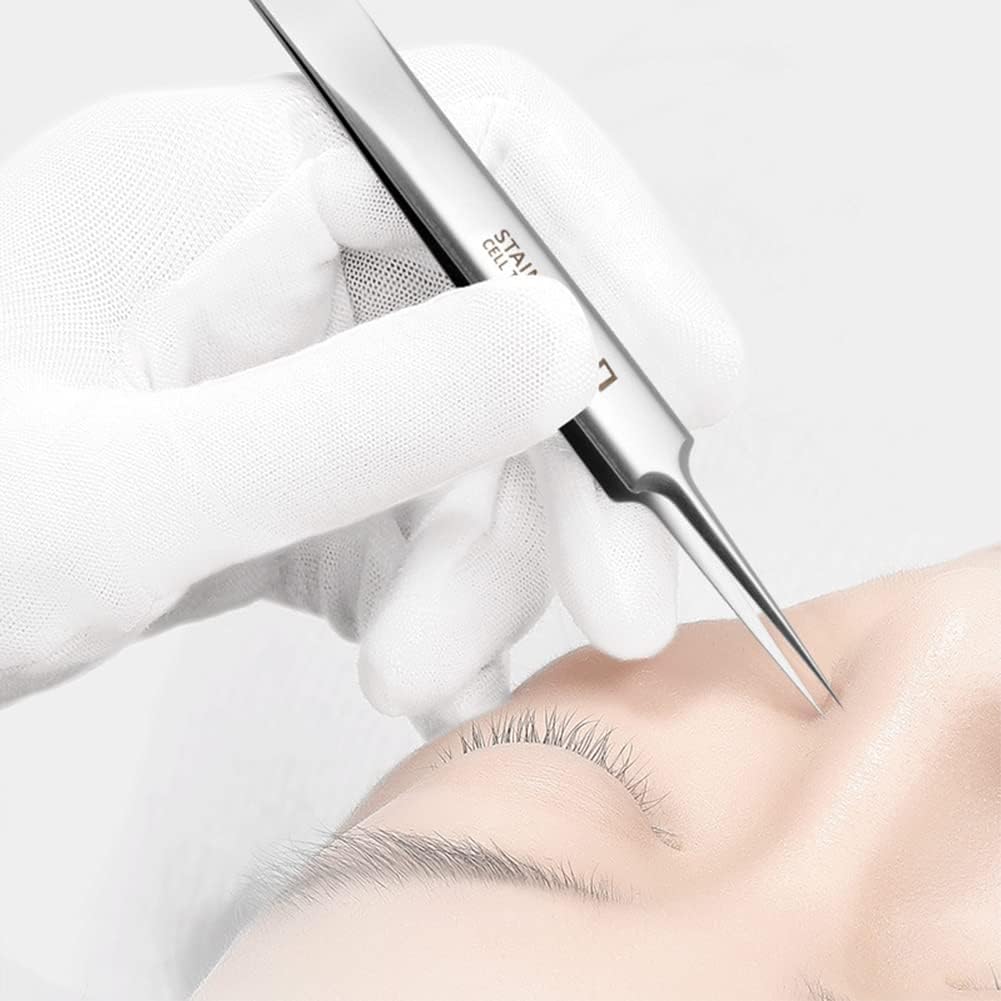 Precision Blackhead Remover Tweezers - 3-Piece Stainless Steel Pimple Popper Tool Kit | Matte Finish