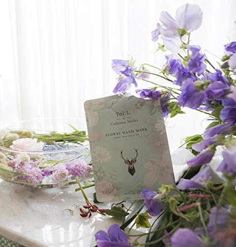 Moisturizing Hand Mask with Elder Flower & CICA - Repairing Gloves for Dry Skin