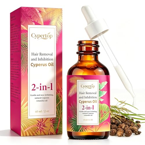Cyperus Rotundus Oil Serum for Hair Removal & Skin Soothing – Natural 3-in-1 Treatment