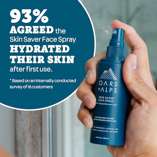 Oars + Alps Hypochlorous Acid Face Spray - Skin Saver 3.4oz