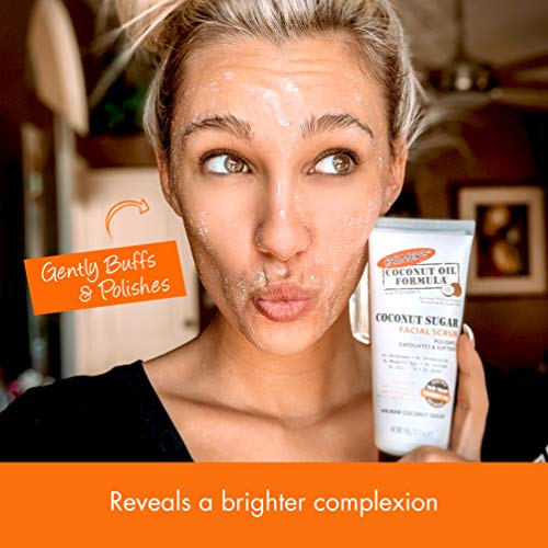 Palmer's Coconut Sugar Facial Scrub Exfoliator with Chamomile - 3.17 Oz