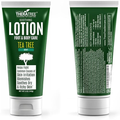 TheraTree Tea Tree Oil Lotion with Neem Oil & Aloe Vera - 5 Fl Oz