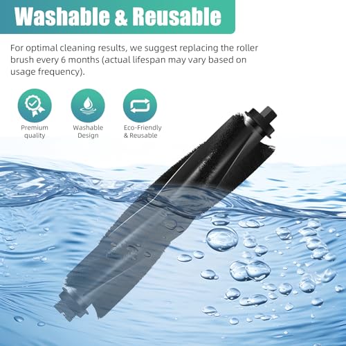 Eufy L60/L50 Replacement Roller Brush Kit - 2-Pack with Cleaning Tool