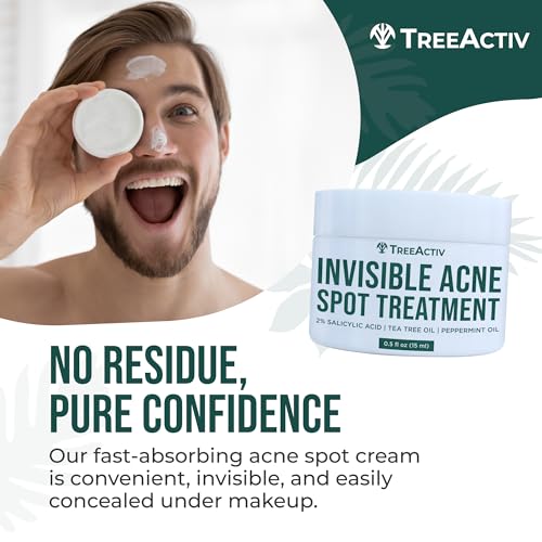 TreeActiv Salicylic Acid Acne Spot Cream for Face & Body - 0.5 fl oz