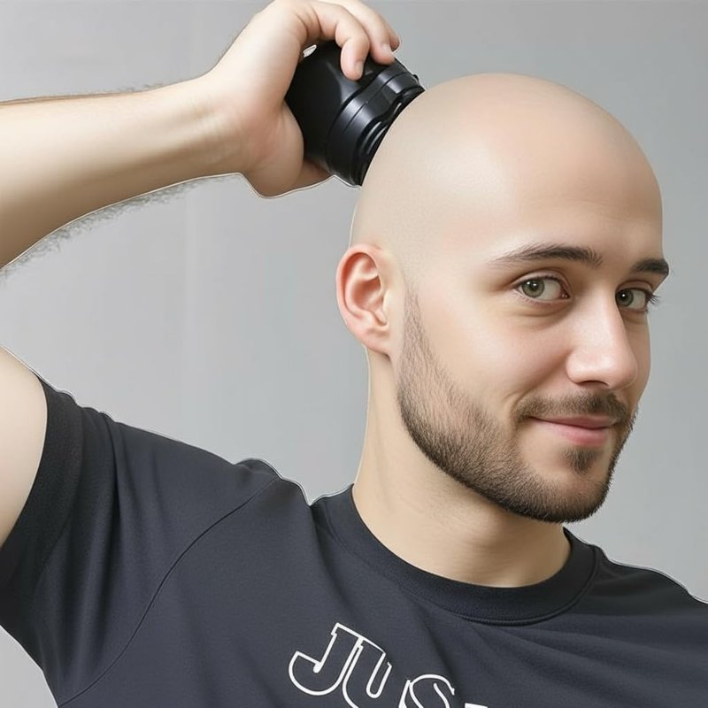 Head Shaver Replacement Head Compatible with Microtouch Titanium Electric Head Shaver Precision Head Trimmer Blade