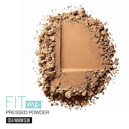 Maybelline Fit Me Matte + Poreless Pressed Face Powder, Warm Sun