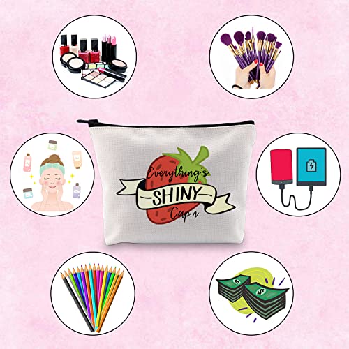 TSOTMO Firefly Serenity Shiny Capn Strawberry Makeup Bag