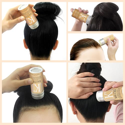 Shiyalan Hair Wax Styling Stick - Non-Greasy Strong Hold Pomade (3 Pack)