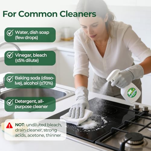 T4U 24 oz Spray Bottles, 3 Pack - Heavy Duty Cleaning & Gardening