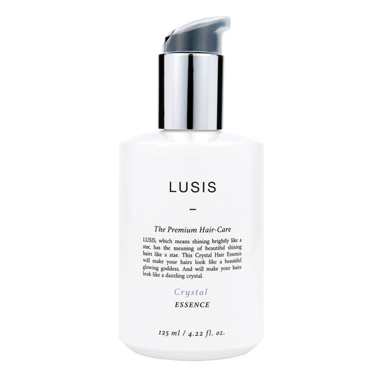 LUSIS Crystal Hair Essence – Protein & Keratin Leave-In Treatment for Damaged Hair Repair, Volume Boost & Shine -6 Oil Blend for Smooth, Frizz-Free, Silky, Healthy Hair, 4.22 fl.oz (K-Beauty Hair Oil)