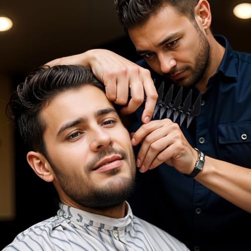 Wide Tooth Detangling Comb - Double-Sided for Men's Hair