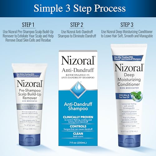 Nizoral Pre-Shampoo Scalp Exfoliator for Dandruff Relief, 5 oz