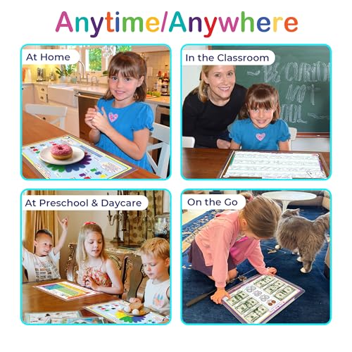 Double-Sided Rocks & Minerals Educational Placemat for Kids