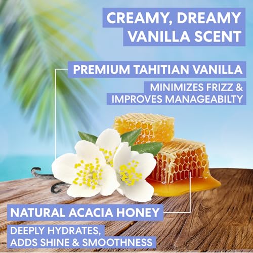 Palmer's Tahitian Vanilla Leave-In Conditioner - 8.5 Oz Hydrating Detangler