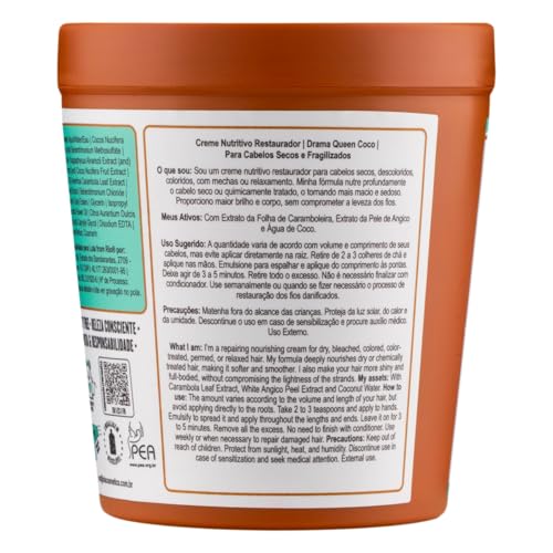 Lola Brasil Drama Queen Revitalizing Nourishing Cream 230g