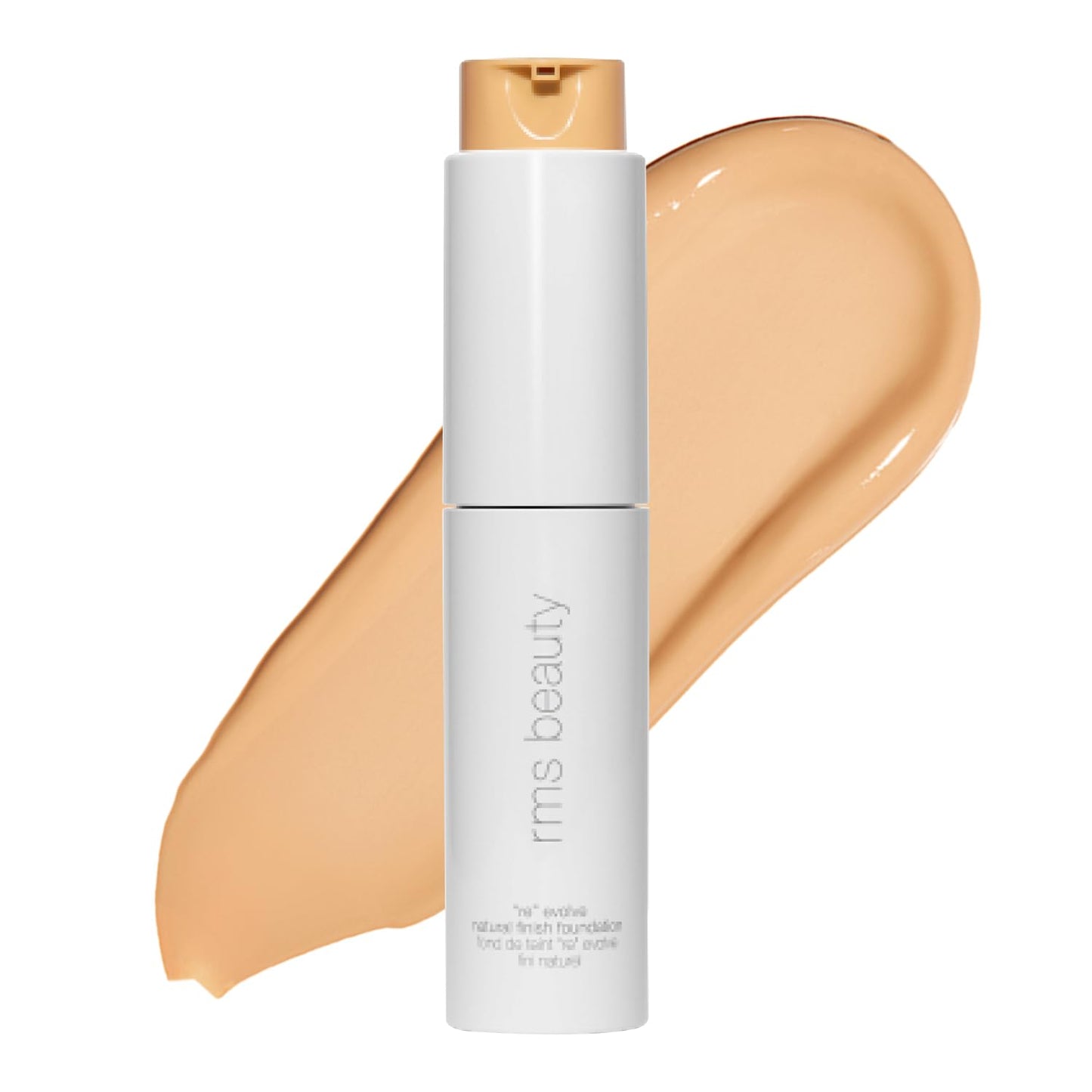 RMS Beauty ReEvolve Liquid Foundation - Silicone-Free Medium Coverage Skin Tint for Mature Skin | Hydrating & Firming - 1oz