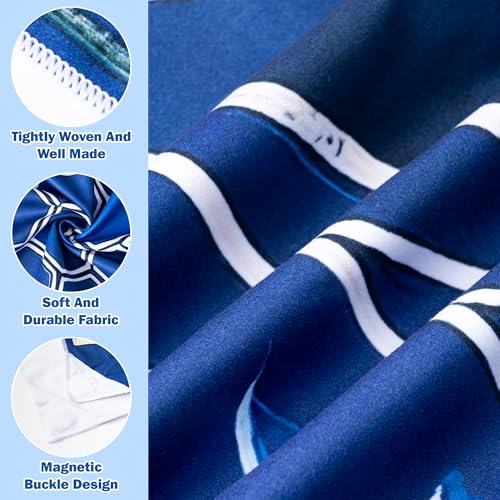 Turtle Magnetic Beach Towel - Quick Dry Microfiber 74.8"x30"