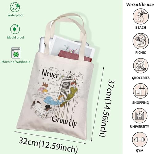 FOTAP Cartoon Inspired Tote Bag - Magical Theme Park Gift