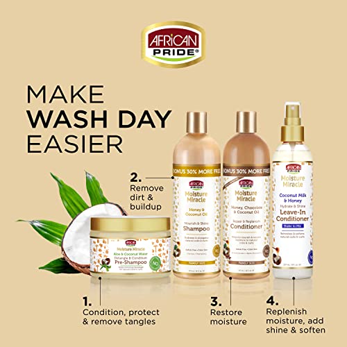 African Pride Moisture Miracle Conditioner for Coils & Curls