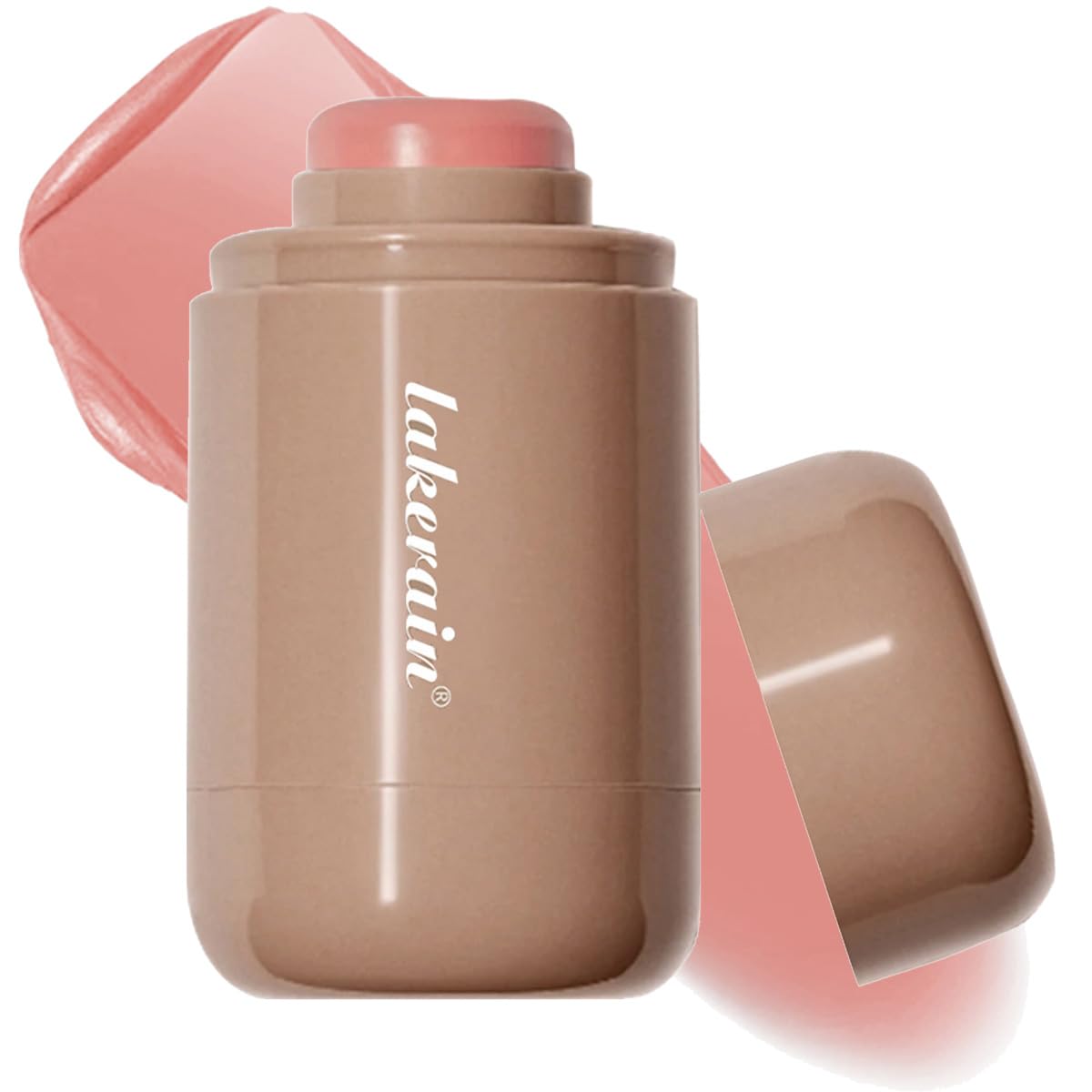 Cream Blush Stick - Natural Matte Finish Hydrating Makeup | #6 Bronze Glow, Lightweight & Blendable