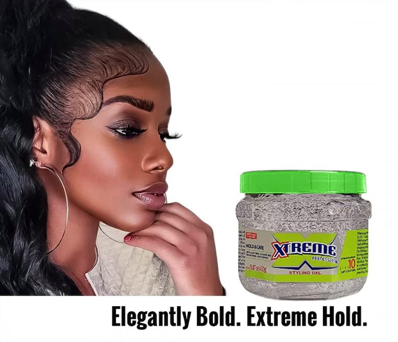 Wetline Xtreme Professional Extra Hold Hair Gel - Set of 2 (15.72 oz)