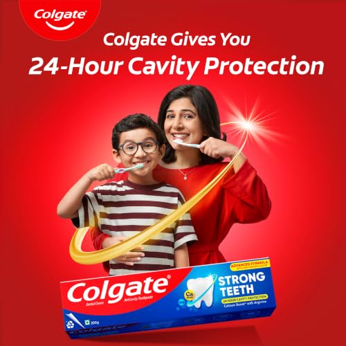 Colgate Strong Teeth Saver Pack Toothpaste 300g with Toothbrush