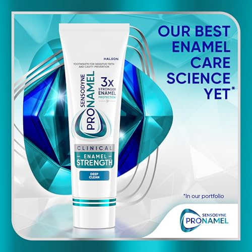 Sensodyne Pronamel Clinical Enamel Strength Deep Clean Toothpaste, 2.3 oz (2 Pack)