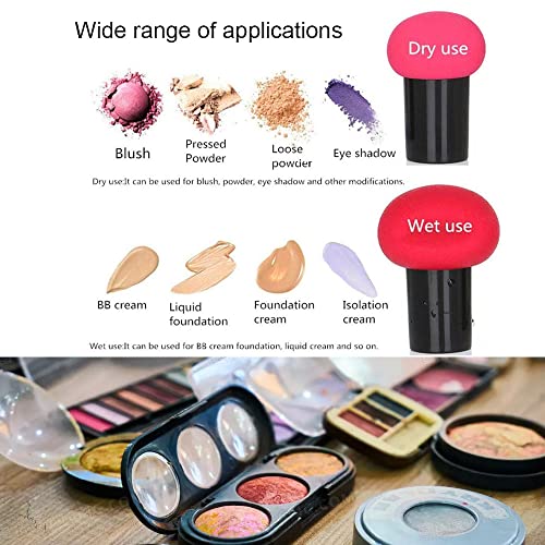 2 Pack Makeup Sponges with Handles - Foundation & Cream Applicators