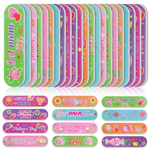 204 Pcs Nail Files Emery Boards Set for Manicure & Pedicure - Mother's Day Gift