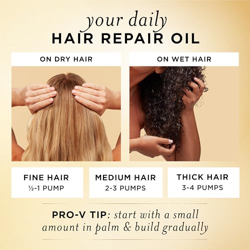 Pantene Miracle Rescue Hair Oil Treatment - 2.0 FL Oz for Dry Hair