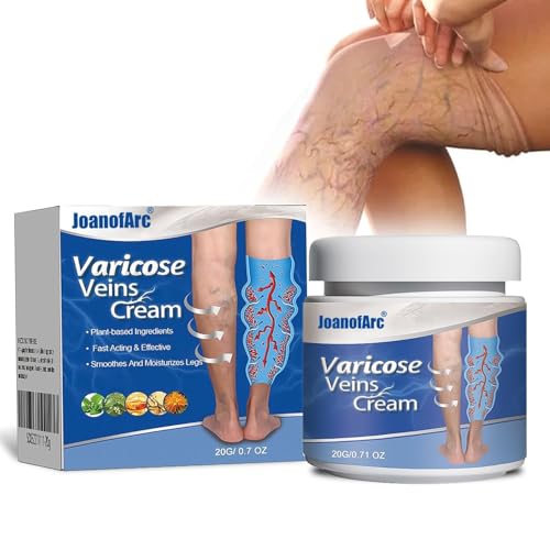 JoanofArc Vein Soothe Cream for Varicose & Spider Veins - 1.76 Oz