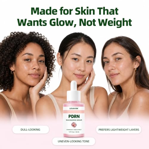 Niacinamide Serum with Salmon PDRN for Radiance, 1.01 fl oz - Brightening & Hydrating Skin Care