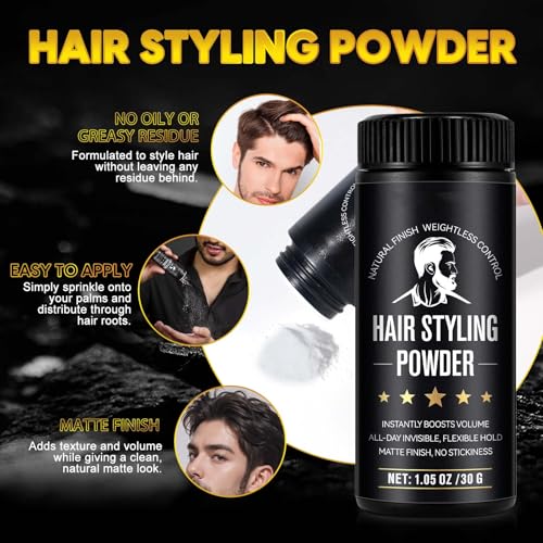 Calelon Texture Powder for Men - Matte Hair Styling Powder 30g
